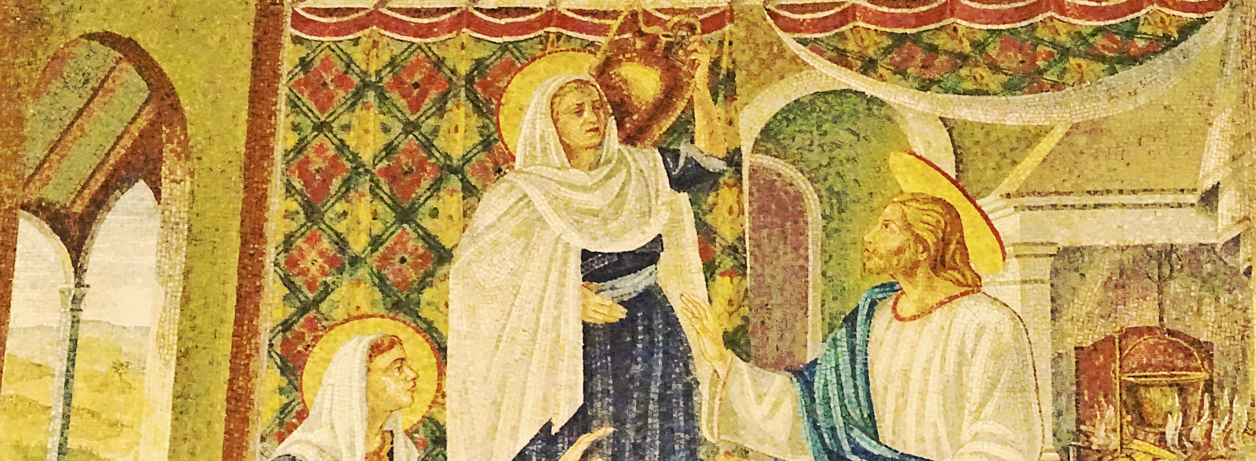 Jesus zu Gast bei Marta und Maria, Kirche in Bethanien © Helmut Heimhilcher