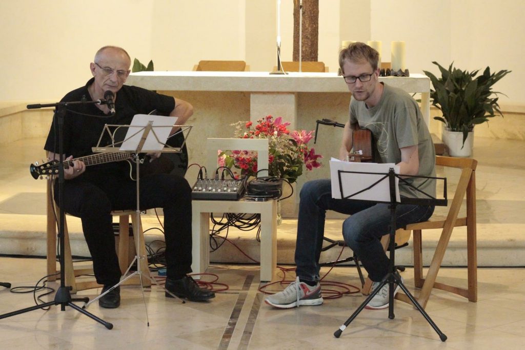 Musiker bei der Langen Nacht der Kirchen 2016. © Nico Trimmel