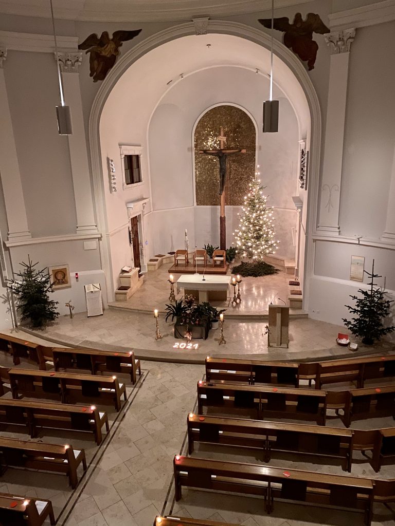 Offene Kirche zu Silvester 2020. © Christoph Heimhilcher