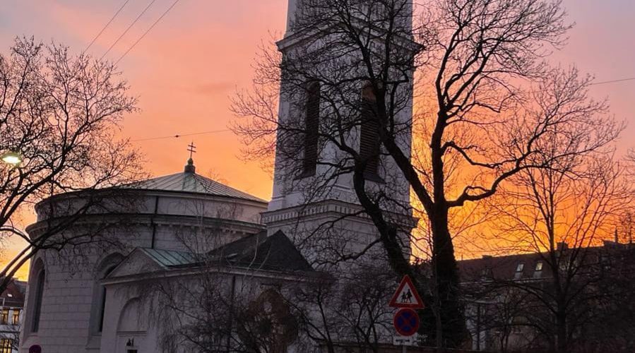Kirchenansicht (c) Teresa Bresich, Jän. 2022