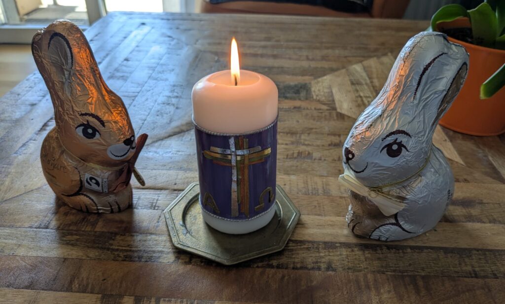 kleine Osterkerze (c) Ulrike Lahner-Trimmel