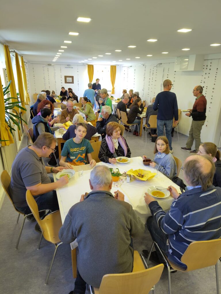 Fastensuppen-Essen 2025 (c) Brigitte Knell