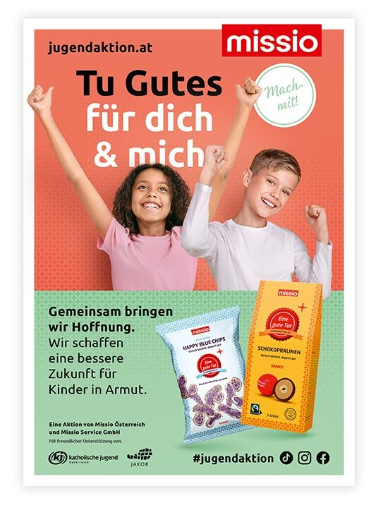 Weltmissionssonntag, Wortgottesfeier mit Firmlingen, 19.10.2025 (c) Plakat missio