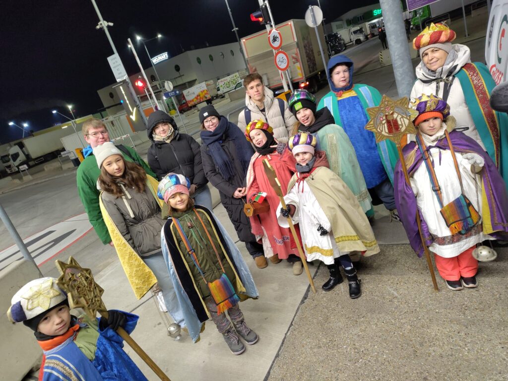 Sternsinger 26, Besuch Großgrünmarkt (c) Brigitte Knell