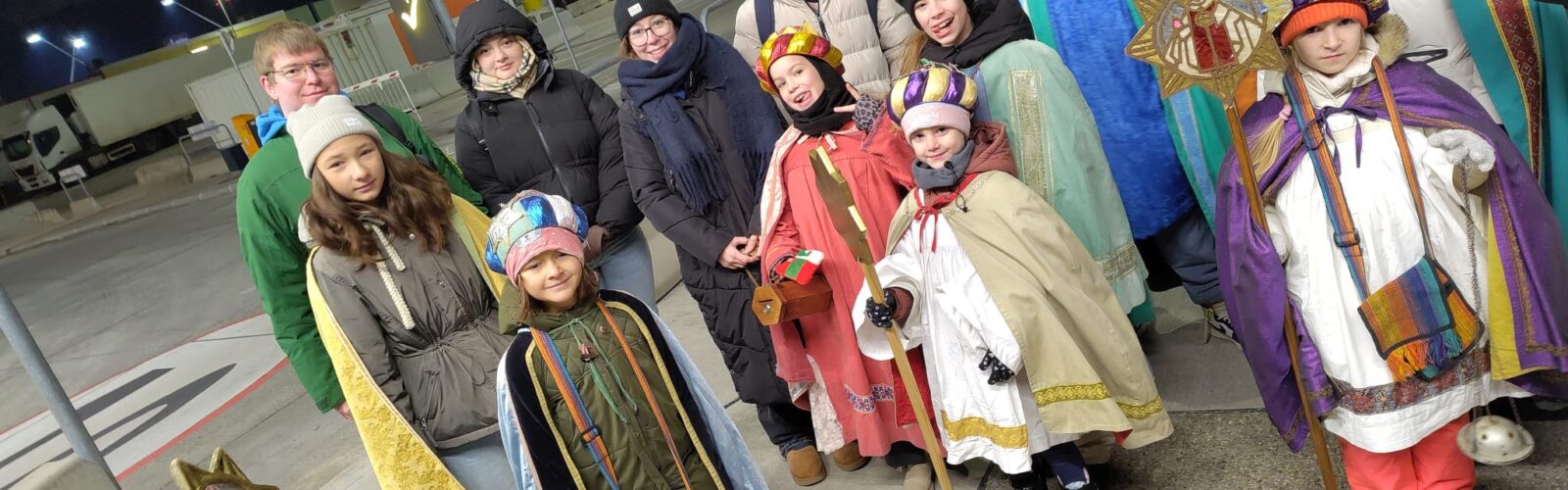 Sternsinger 26, Besuch Großgrünmarkt (c) Brigitte Knell