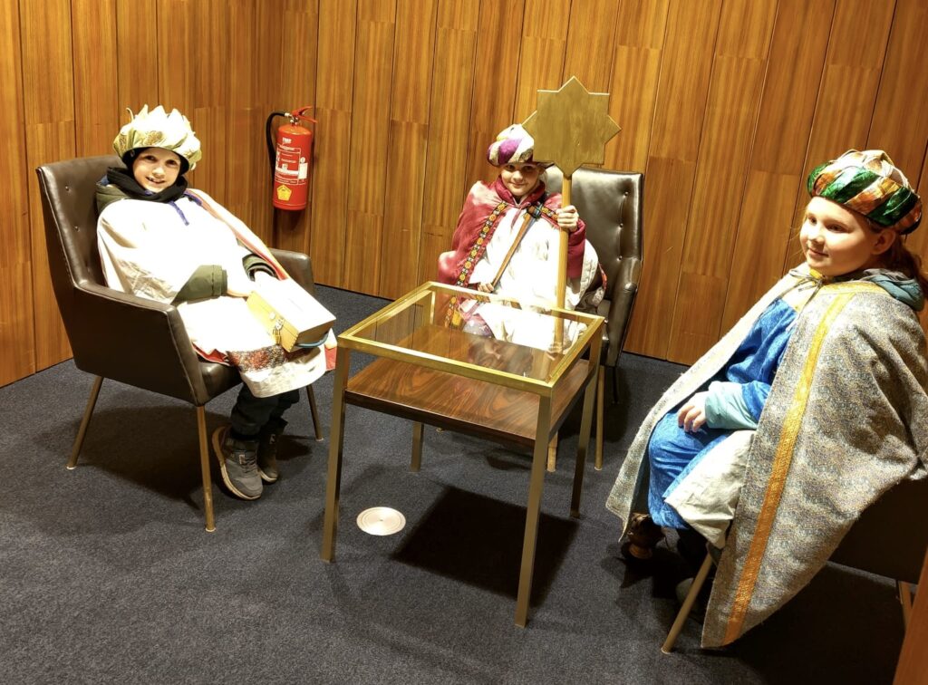 Sternsinger 26, Besuch Parlament (c) Brigitte Knell