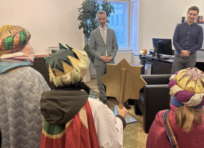 Sternsinger 26, Besuch bei ADA (c) Brigitte Knell